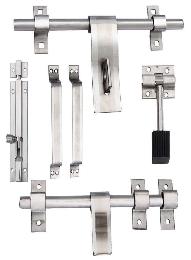 NRT 2MM Stainless Steel Door Kit Set (Leher) Silver - Image 1